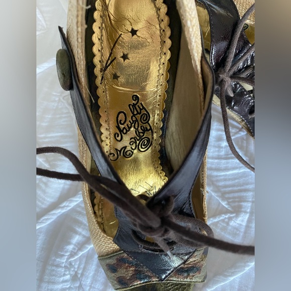 Naughty Monkey Raffia Heels - Picture 5 of 5